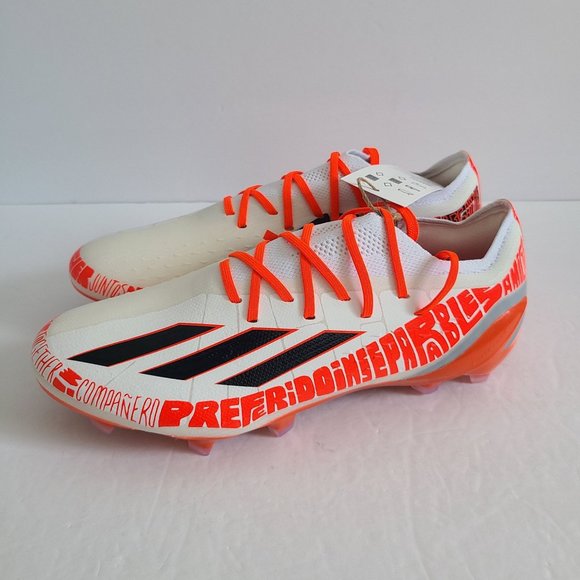 NEW Adidas X Speedportal Messi.1 FG Soccer Cleats GW8387 Size 6.5 White main image 8